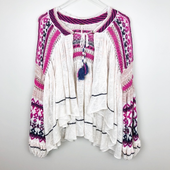 Free People Sweaters - Free People | Dreamland Knit Cardi Boho Vibes M